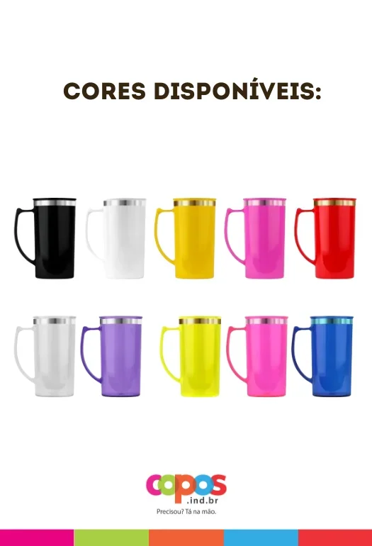 Caneca de Chopp com Borda
